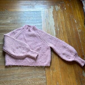 Light pink Zara sweater